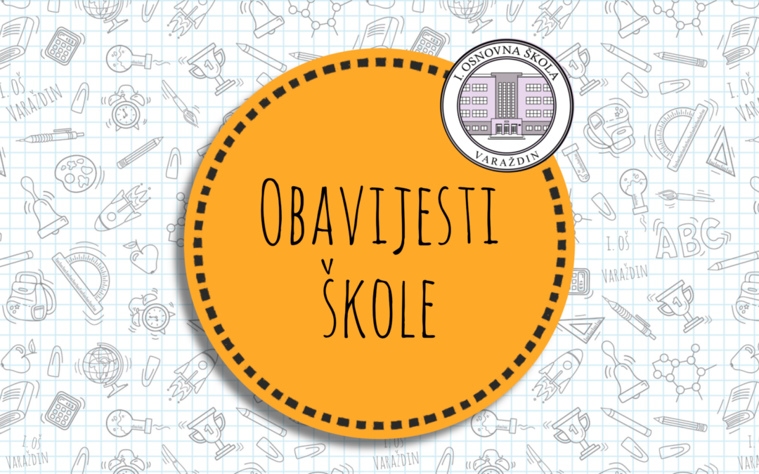 Obavijest o početku nastave u šk.g. 2024./25.