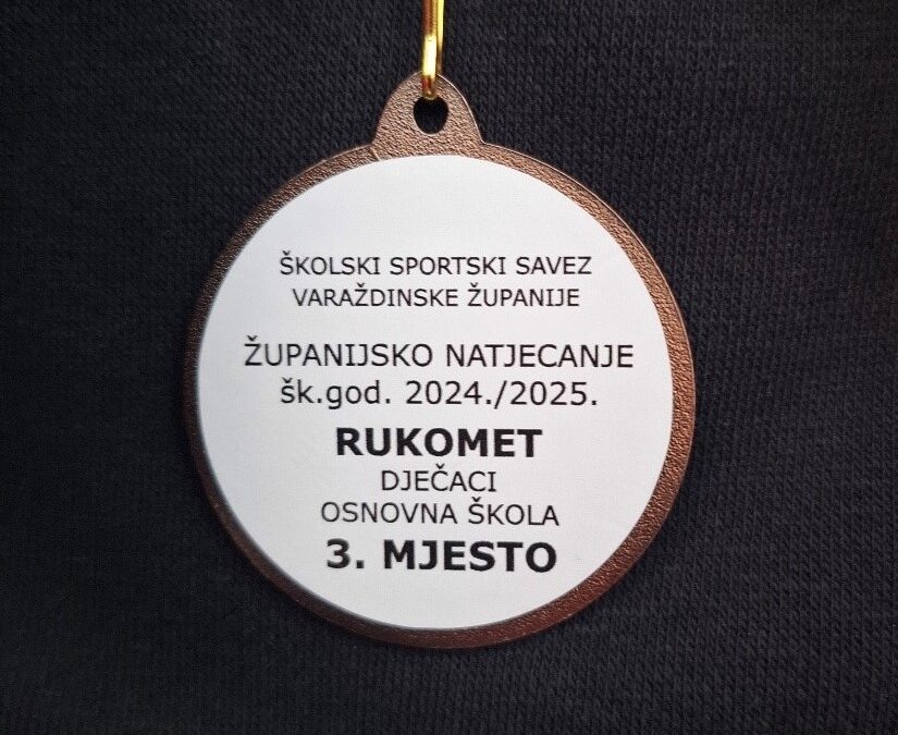 RUKOMET – ŽUPANIJSKO NATJECANJE ZA MUŠKE EKIPE OSNOVNIH ŠKOLA