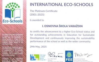 EKO ŠKOLA – OBNOVA PLATINASTOG STATUSA
