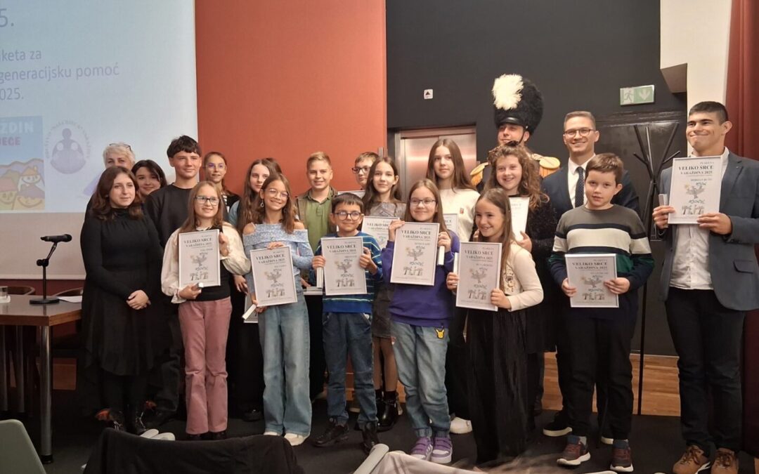 Veliko srce Varaždina 2025. – ponos naše škole