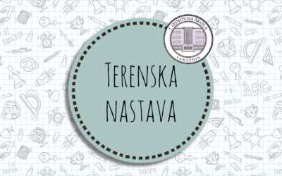 Terenska nastava petih razreda