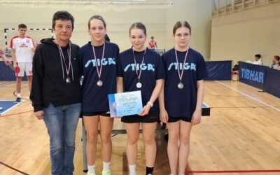 Županijsko natjecanje u stolnom tenisu – 2. mjesto