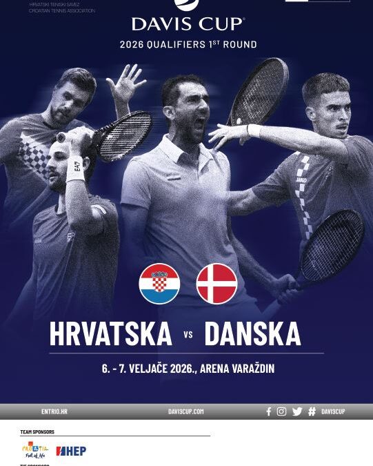 Vrhunski tenis u varaždinu: DAVIS CUP SUSRET HRVATSKA-DANSKA
